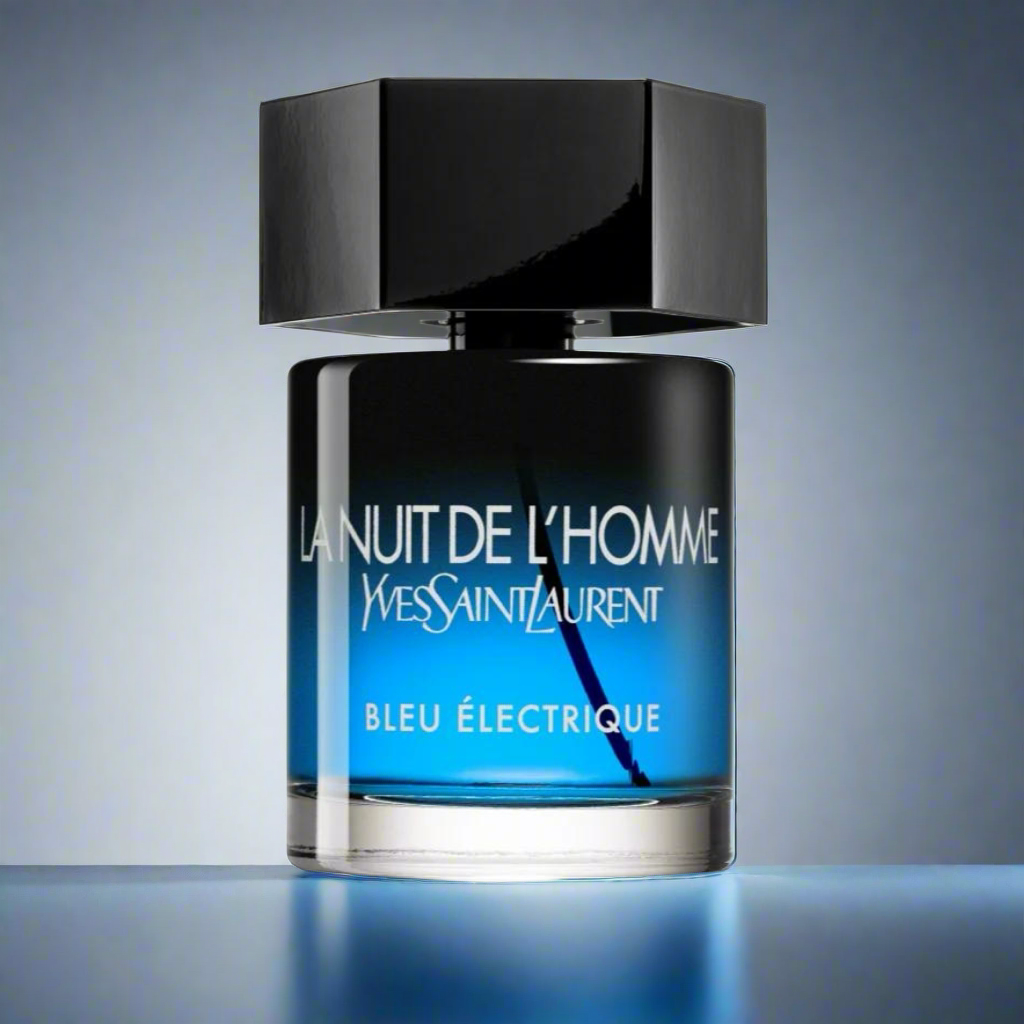 Yves Saint Laurent La Nuit De selling L'homme and Bleu Electrique